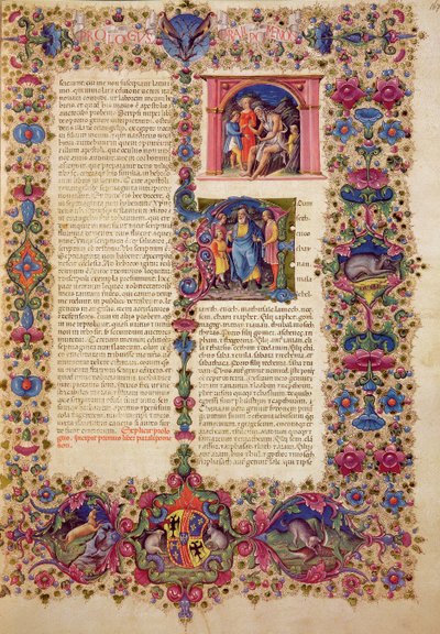 First Book of Chronicles, from the Borso d