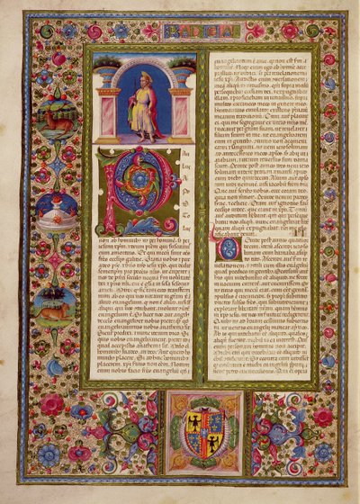 Letter from St. Paul to Cortina, from the Borso d