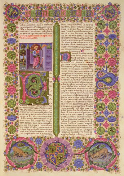 Letter from St. Paul to the Thessalonians, from the Borso d