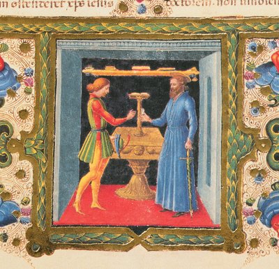 Letter from St. Paul to Timothy, from the Borso d