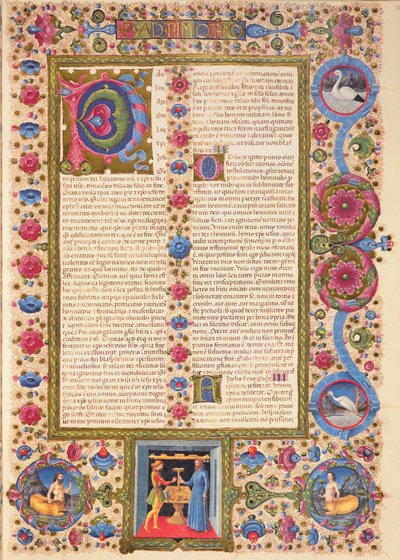 Letter from St. Paul to Timothy, from the Borso d