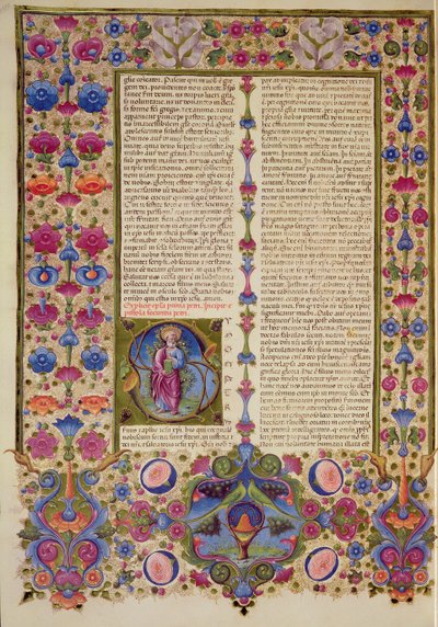 Second Letter from St. Paul to the Apostles, from the Borso d