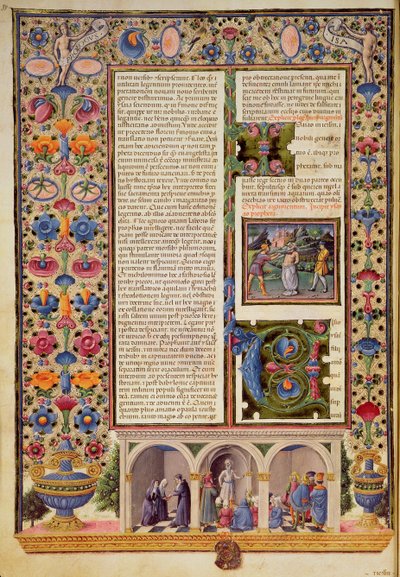 Prologue to the Book of the Prophets (Isaiah), from the Borso d