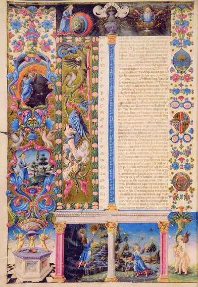 Genesis. Creation of the Universe, from the Borso d