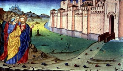 Christ Goes to Galilee by Italian School