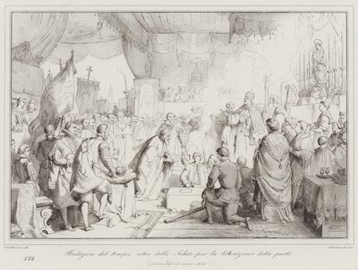 Foundation of the Votive Temple of Health for Liberation from the Plague by Italian School