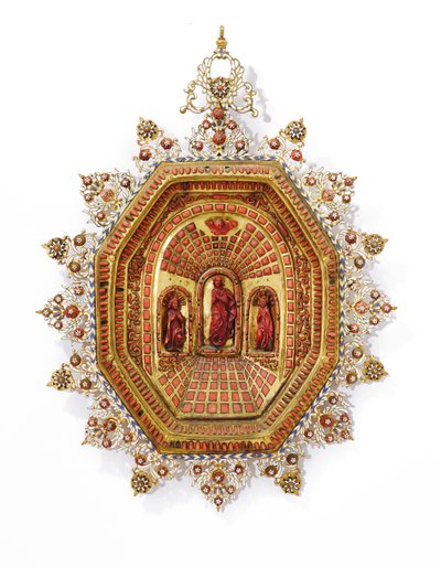 Frame Depicting the Virgin Mary, Trapani, Early 17th Century by Italian School