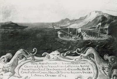 Francesco Morosini (1618-94) in an Incident off Cyprus, 1654 by Italian School