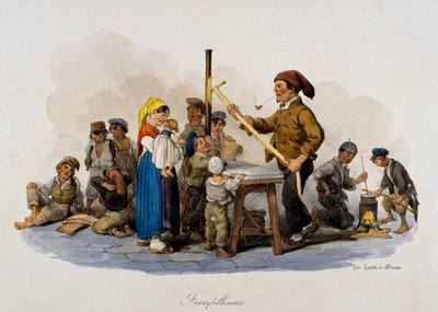 Franfellicaro (maker and seller of hard candies), Italy by Italian School