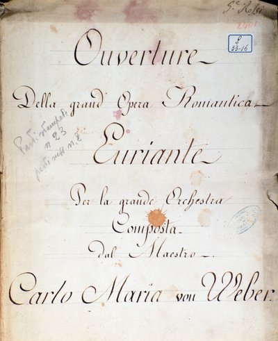 Frontispiece from the opera 