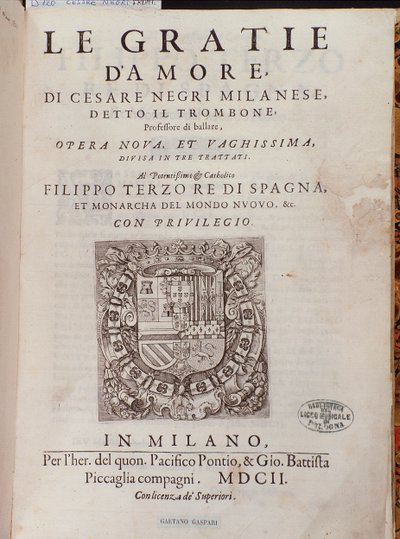 Frontispiece of Le Gratie d