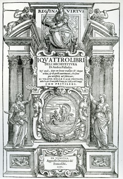 Frontispiece to Quattro libri dell
