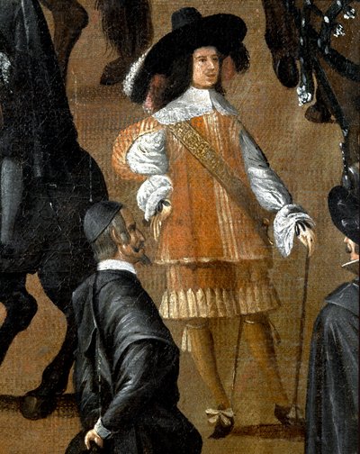 Gentleman in Spanish Dress (detail) by Italian School