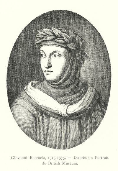 Giovanni Boccaccio by Italian School