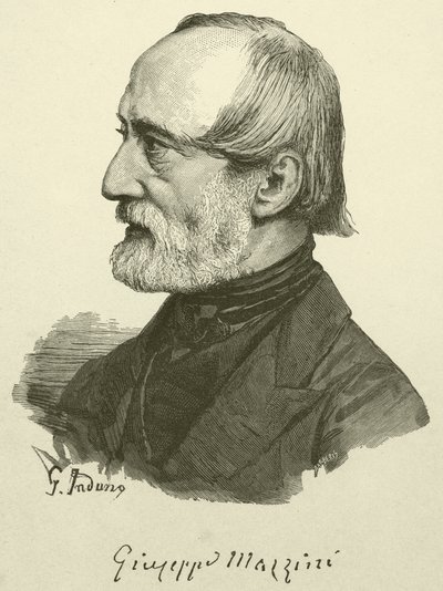 Giuseppe Mazzini by Italian School