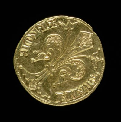 Gold Florin (obverse) with a Fleur de Lys, Florentine, 1252 by Italian School