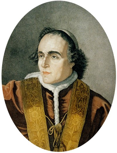 Gregorio Luigi Barnaba Chiaramonti, Pope Pius VII by Italian School