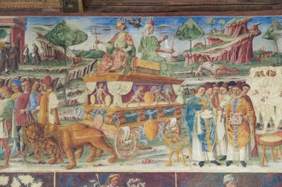 Hall of the Months, Northern Wall: 