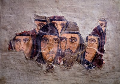 Heads of Oriental Monks by Italian School
