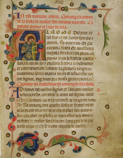 Historiated Initial 