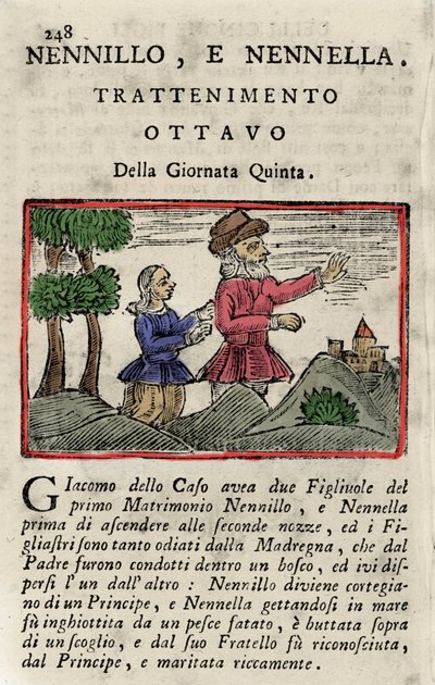Illustration of the Tale by Giambattista Basile 
