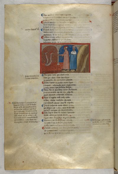 Inferno: Pope Clement V Punished for Simony by Italian School