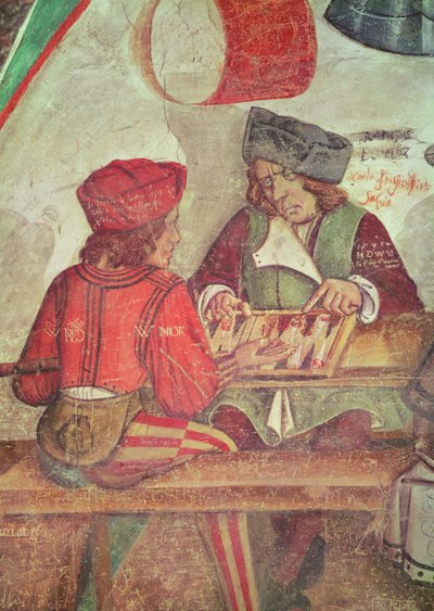 Interior of an Inn (detail) by Italian School