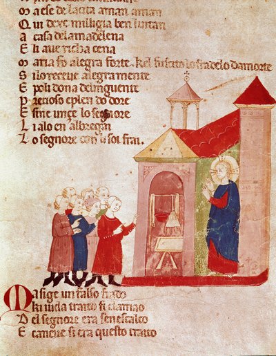 Jesus at Mary Magdalene