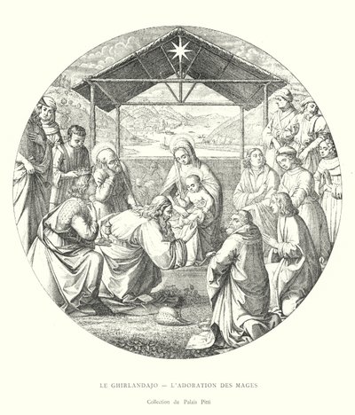The Adoration of the Magi, Collection of the Pitti Palace by Italian School