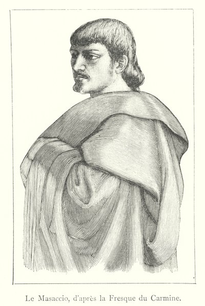Masaccio, after the Fresco of the Carmine (engraving) by Italian School