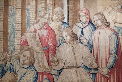 Lorenzo the Magnificent among the Sculptors and the Painters at the Medici Garden at San Marco by Italian School