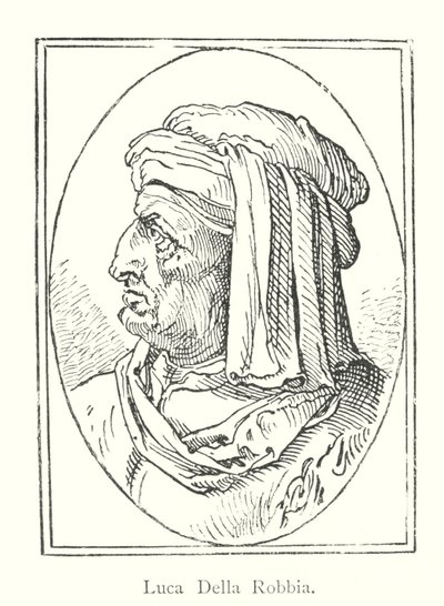 Luca Della Robbia (engraving) by Italian School