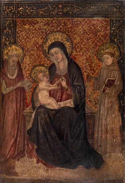 Madonna and Child with Saints by Italian School