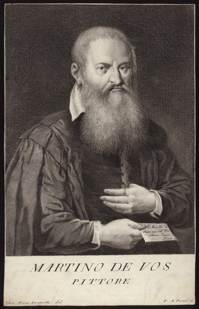 Marten de Vos by Italian School