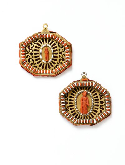 Matched Pair of Frames, Trapani, Mid 17th Century by Italian School