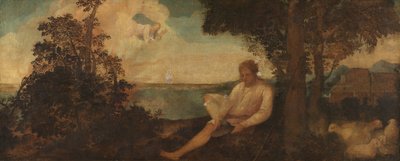 Moses and the Burning Bush by Italian School