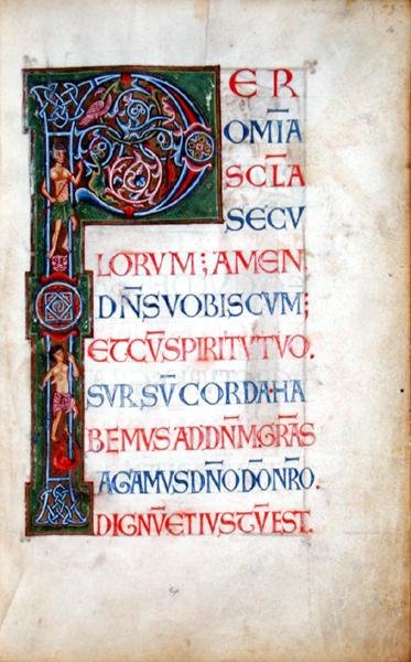 Historiated initial 