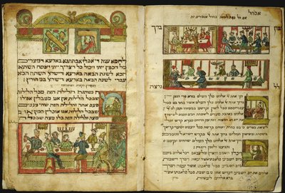 The Religious Rites of the Jewish People, from the Story of the Jewish People by Italian School