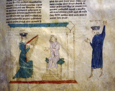 The Daughter of King Faramont Tries to Seduce Tristan, from The Story of Tristan by Italian School