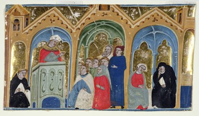 Miniature from Gratian