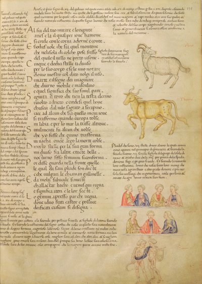 Page illustrating astrological signs, from 
