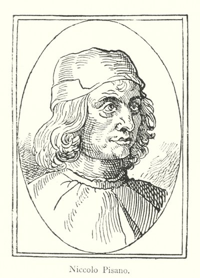 Niccolo Pisano (engraving) by Italian School