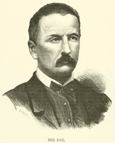 Nino Bixio (engraving) by Italian School