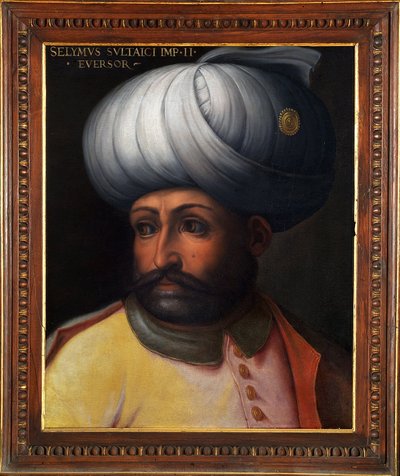 Ottoman Empire: Portrait of the Ninth Ottoman Sultan Selim I The Terrible by Italian School