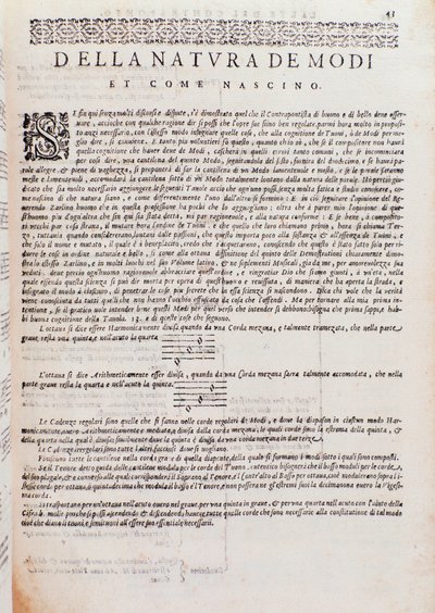 Page Taken from The Art of Counterpoint by Italian School