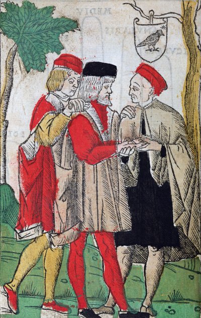 Palm Reading from Chiromantia by Andrea Corvo, 1581 by Italian School