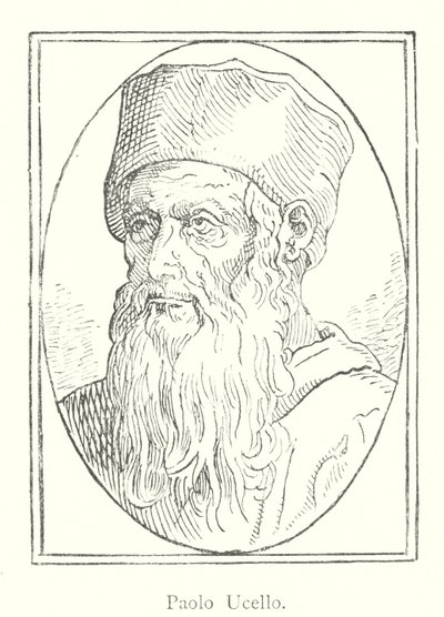 Paolo Ucello (engraving) by Italian School