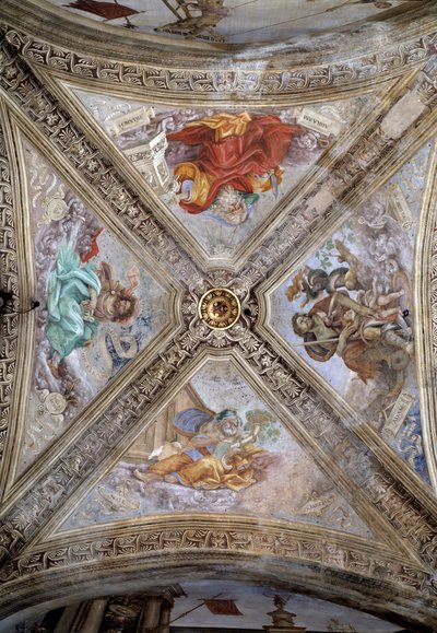 Patriarchs Adam, Abraham, Jacob and Noah by Italian School