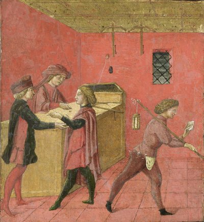 Payment of Salaries to the Night Watchmen in the Camera del Comune of Siena, 1440-60 by Italian School