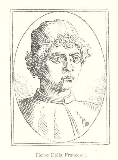 Piero della Francesca (engraving) by Italian School